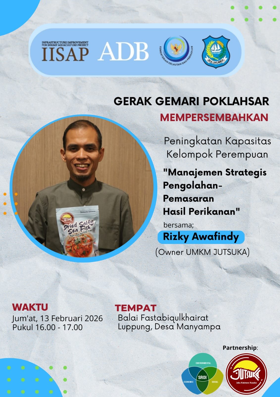 Kolaborasi IISAP dan UMKM Jutsuka, Laksanakan Pelatihan Pengembangan Usaha Kelompok Perempuan di Bulukumba