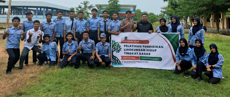 Siswa SMKN 08 Wajo Ikuti Pendidikan Lingkungan Hidup, Fokus pada Budidaya Udang Ramah Lingkungan