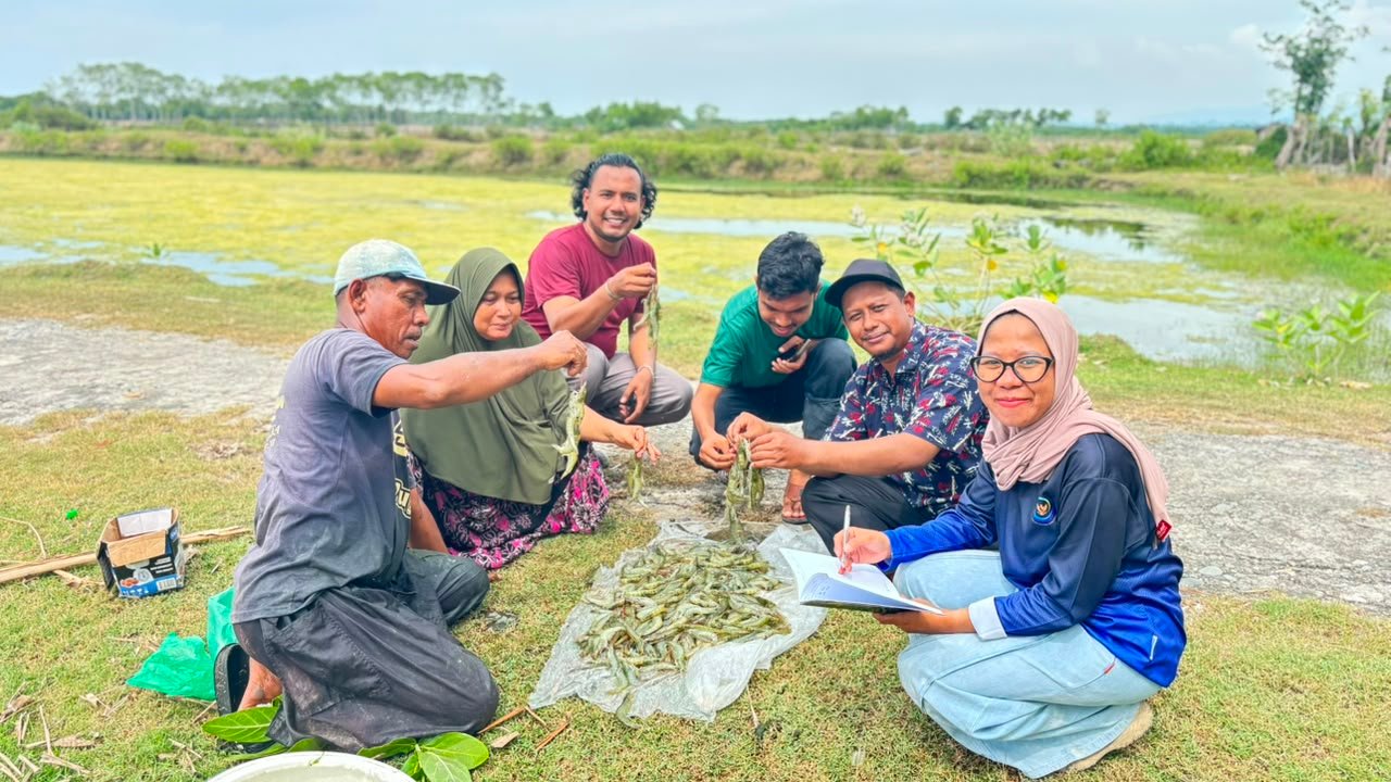 Monitoring Rutin Fasilitator IISAP - Dorong Budidaya Udang Sesuai SOP