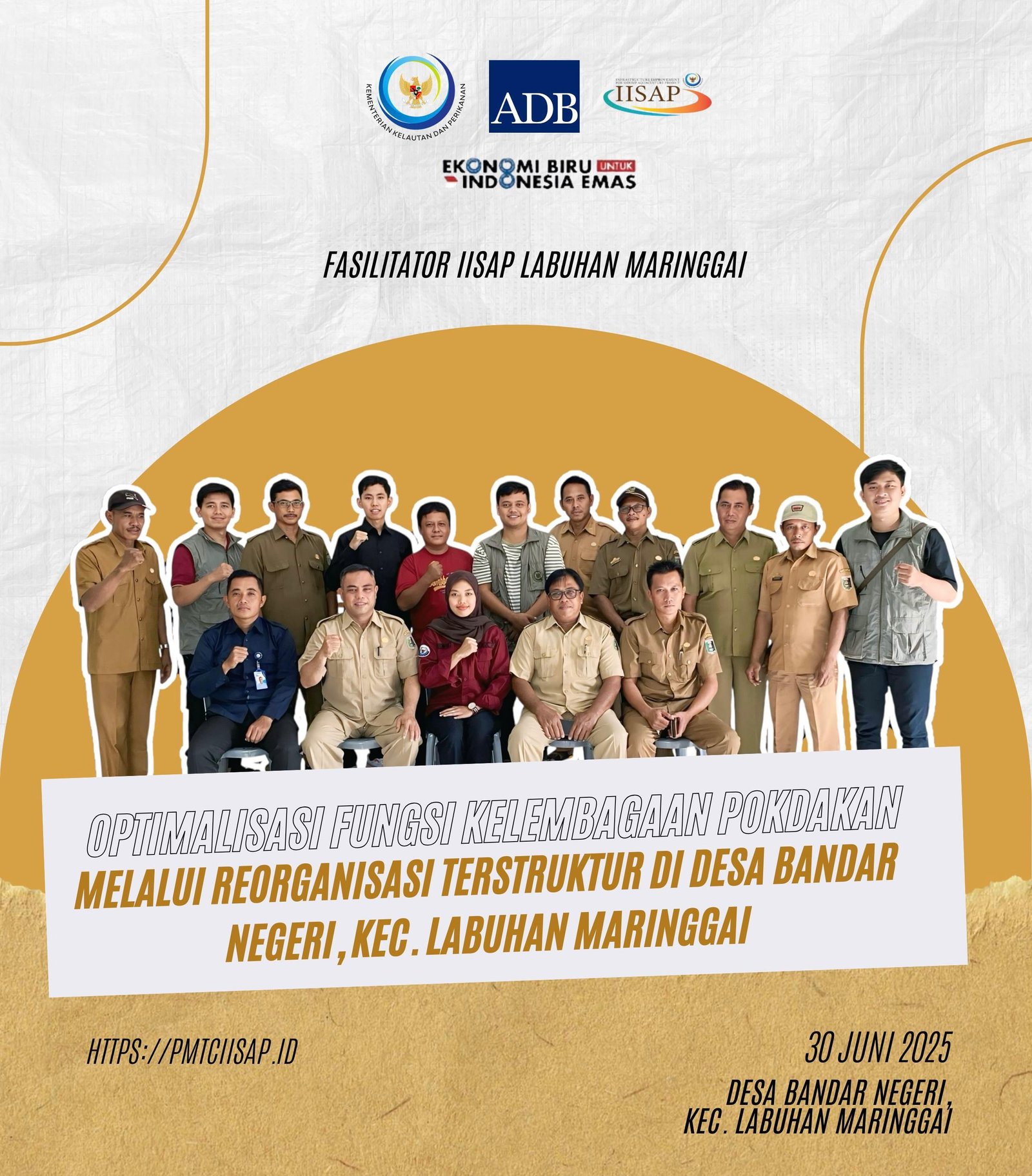 Optimalisasi Fungsi Kelembagaan Pokdakan Melalui Reorganisasi Terstruktur di Desa Labuhan Maringgai