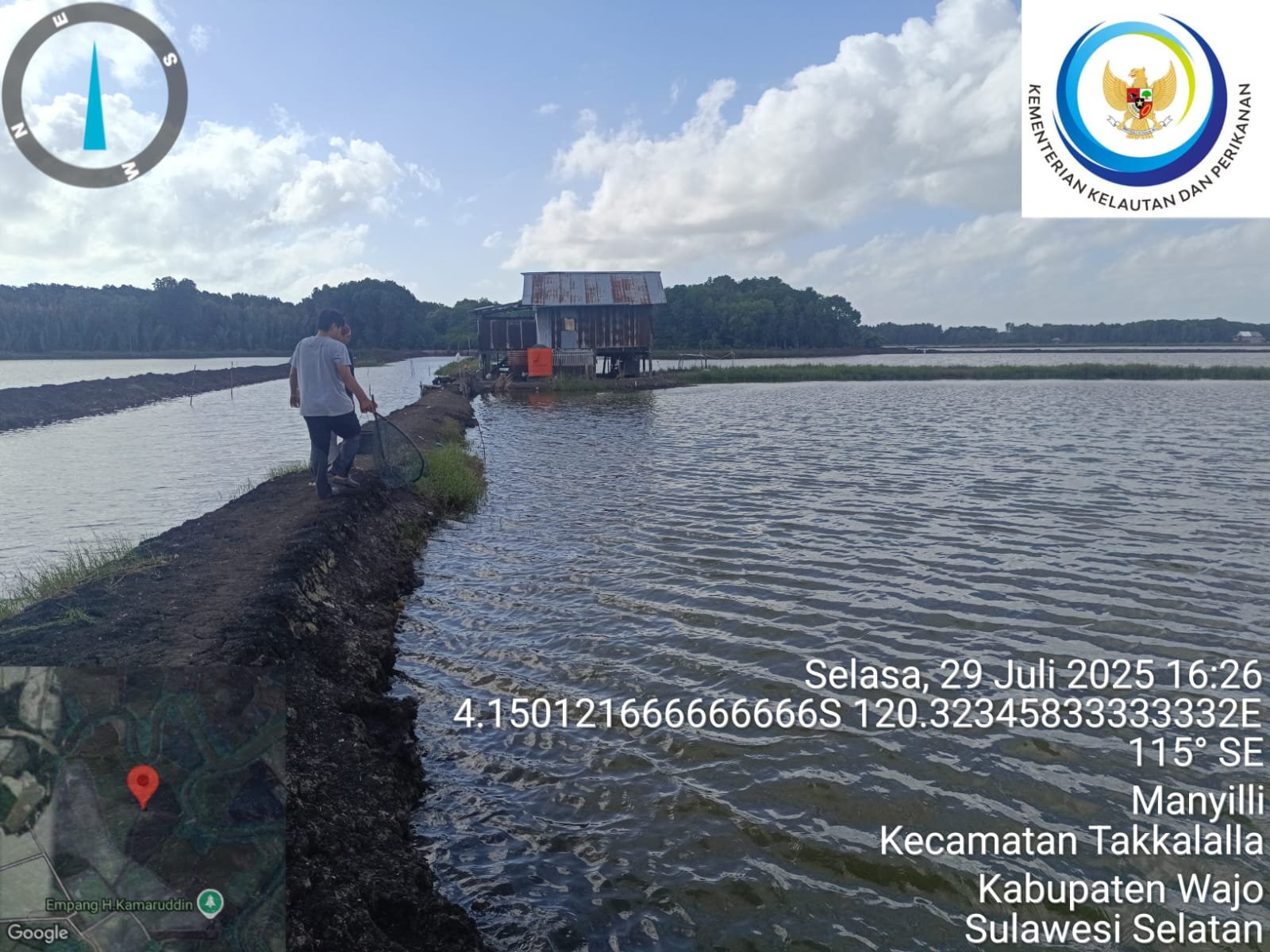 Kunjungan Inspiratif ke Tambak Udang Program IISAP di Desa Manyili: Kisah Sukses Petani Wajo