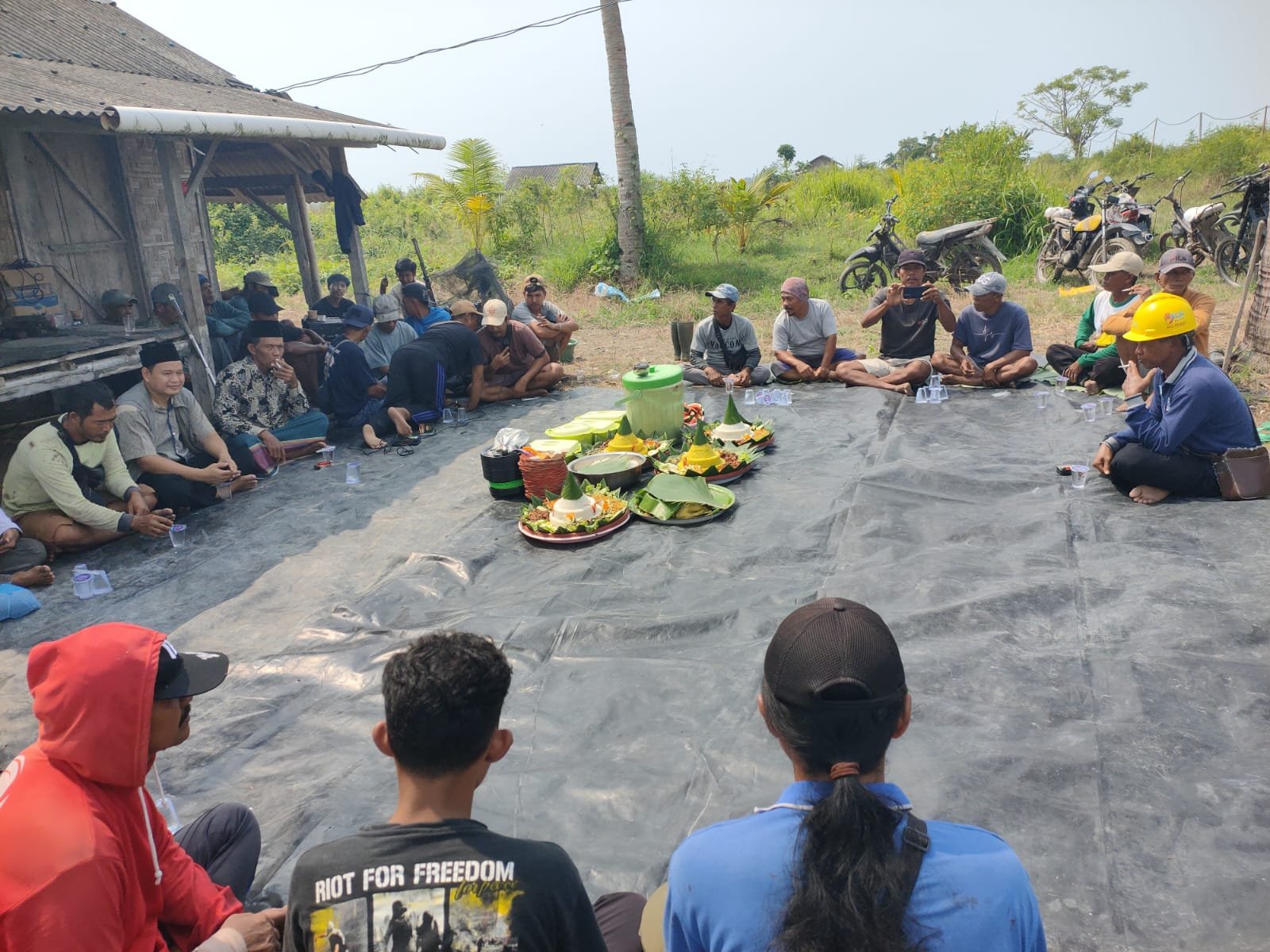 “ Bulan Syuro, Empat Pokdakan Gelar Doa Bersama Bertahap di Tambak dan Masjid Al Barokah “